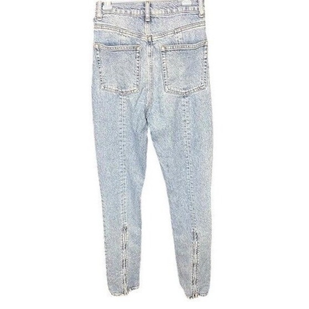Reformation Jeans Palermo High Rise Skinny Light Wash Denim Size 24 - Picture 2 of 8